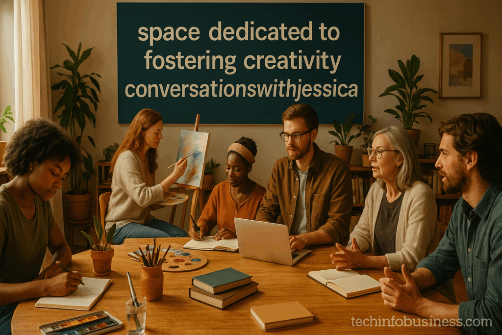 space dedicated to fostering creativity conversationswithjessica 1 Space Dedicated to Fostering Creativity ConversationswithJessica