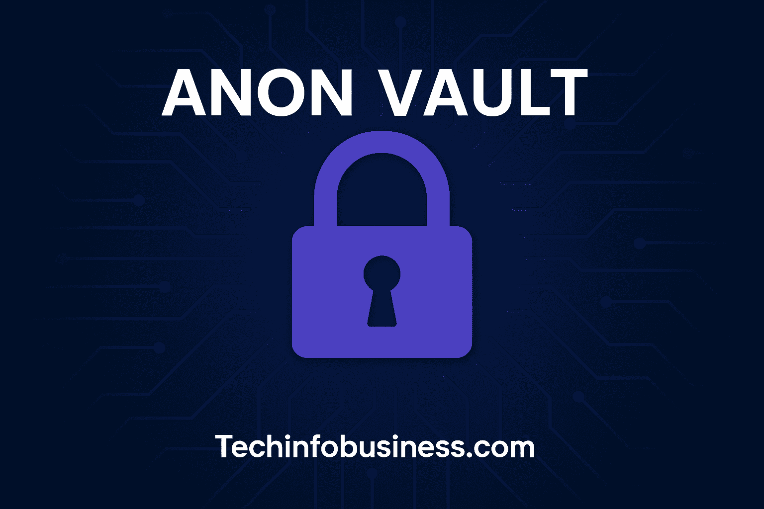 Anon Vault: Secure Anonymous Digital Storage 2025 - Tech Info Business