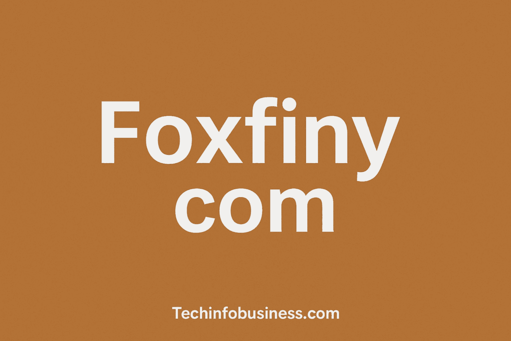 Foxfiny com