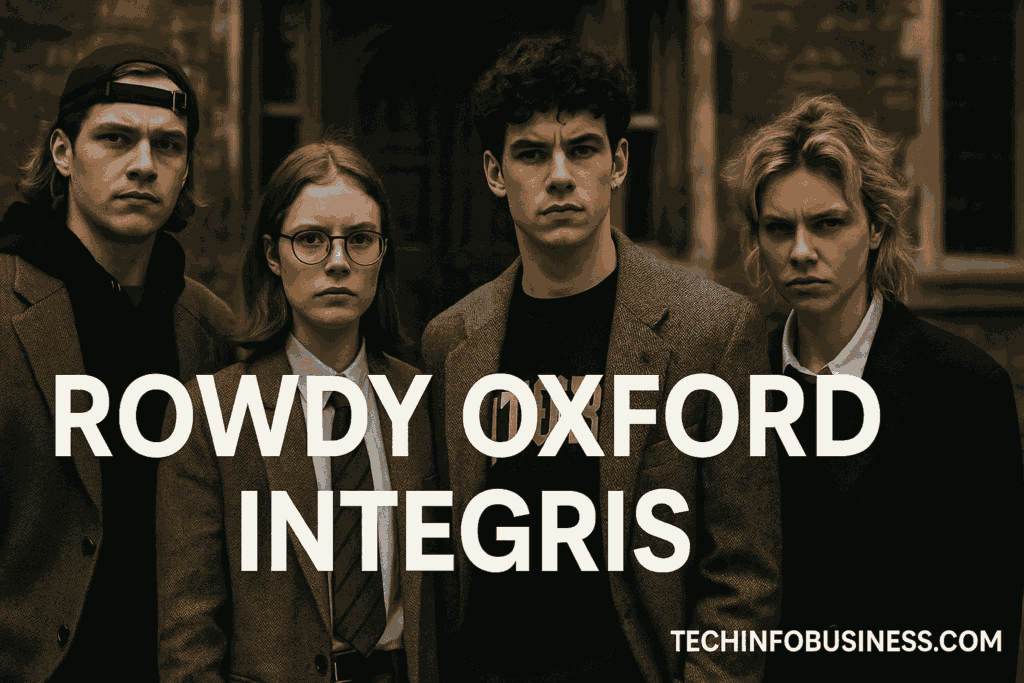 Rowdy Oxford Integris: Revolutionizing Academic Style with a Bold Edge 1 Rowdy Oxford Integris