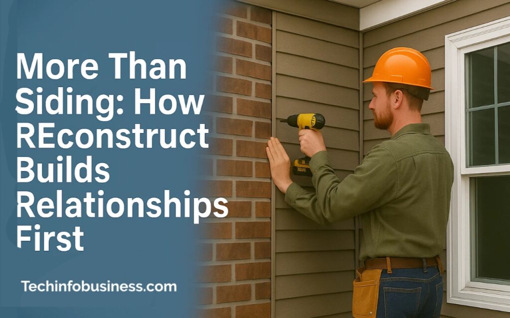 More Than Siding: How REconstruct Builds Relationships First 1 More Than Siding: How REconstruct Builds Relationships First