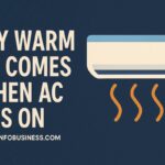 Why Warm Air Comes Out When AC Is On