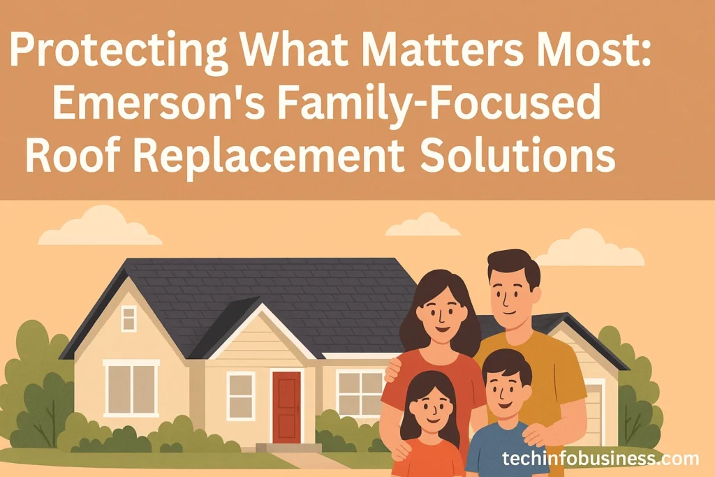 Protecting What Matters Most: Emerson’s Family-Focused Roof Replacement Solutions 1 Protecting What Matters Most: Emerson’s Family-Focused Roof Replacement Solutions