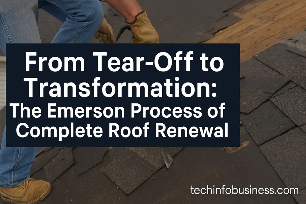 From Tear-Off to Transformation: The Emerson Process of Complete Roof Renewal 1 From Tear-Off to Transformation: The Emerson Process of Complete Roof Renewal