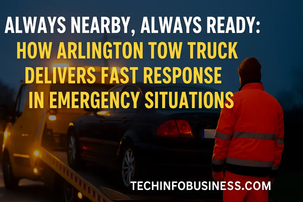 Always Nearby, Always Ready: How Arlington Tow Truck Delivers Fast Response in Emergency Situations