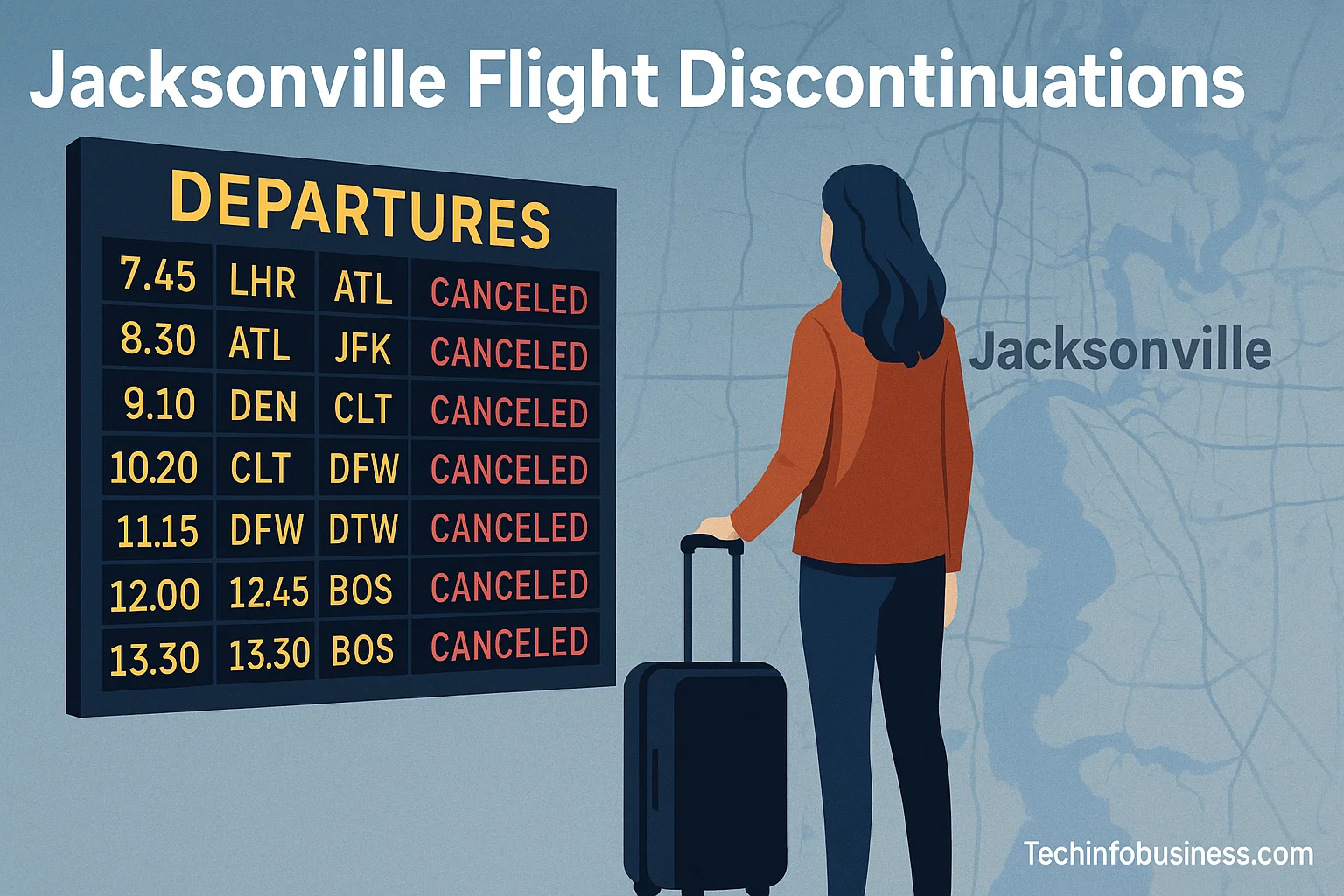 Jacksonville Flight Discontinuations: What Travelers Need to Know ...