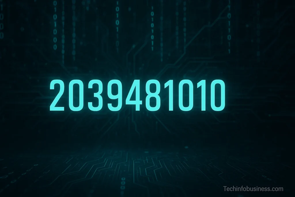 What Is 2039481010? Uncover the Hidden Meaning Behind This Mysterious Code 1 2039481010