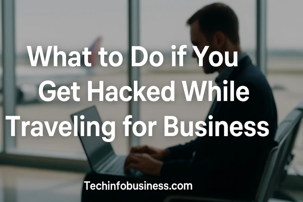 What to Do if You Get Hacked While Traveling for Business