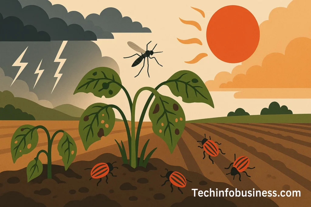 Climate Change and Pests: Emerging Challenges for Agriculture and Ecosystems 1 Climate Change and Pests: Emerging Challenges for Agriculture and Ecosystems