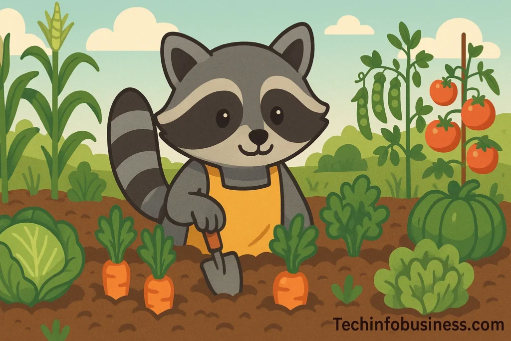 8 Best Crops to Pair with Your Grow A Garden Raccoon 1 8 Best Crops to Pair with Your Grow A Garden Raccoon