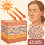 The Relationship Between UVA-Induced Collagen Degradation and the Decline in Skin and Tissue Health