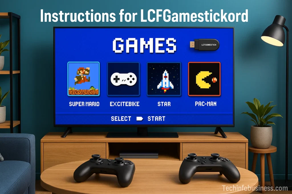 Complete Instructions for LCFGamestick: Setup, Use, and Troubleshooting Guide 1 Instructions for LCFGamestick