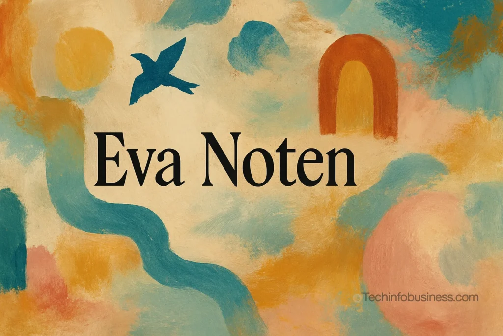 Eva Noten: The Untold Story of a Bold Creative Mind 1 Eva Noten