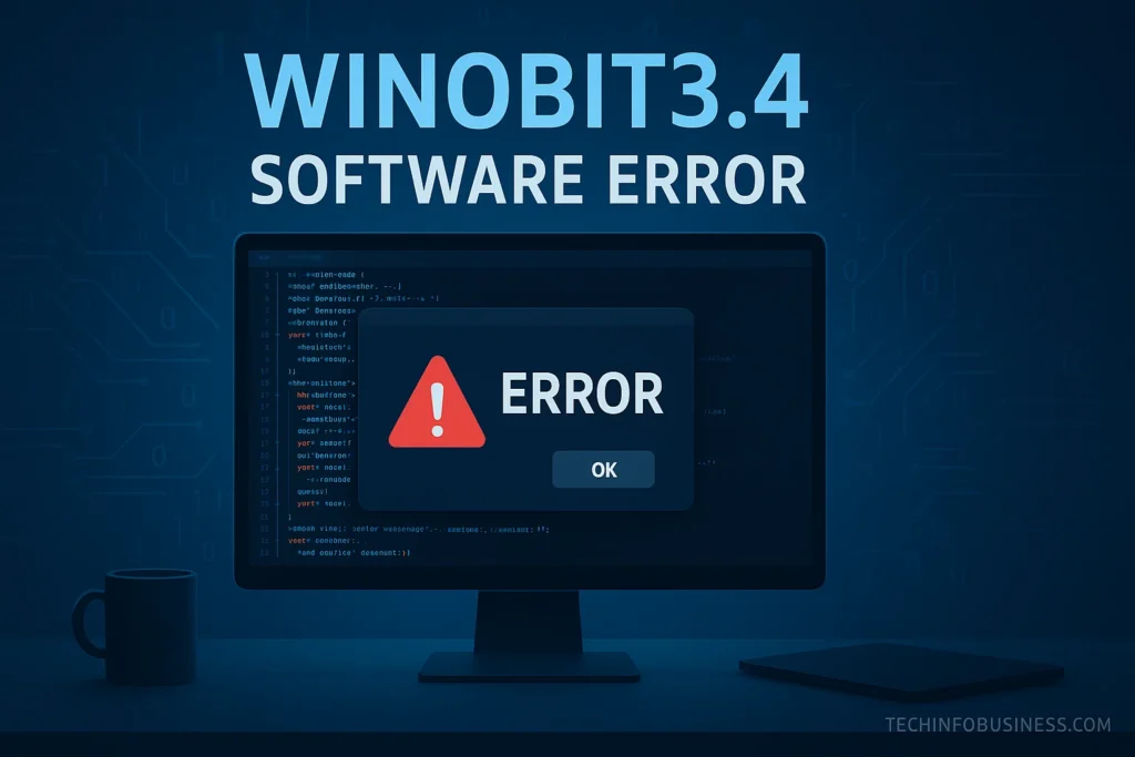 How to Fix Winobit3.4 Software Error: Step-by-Step Troubleshooting Guide 1 Winobit3.4 Software Error