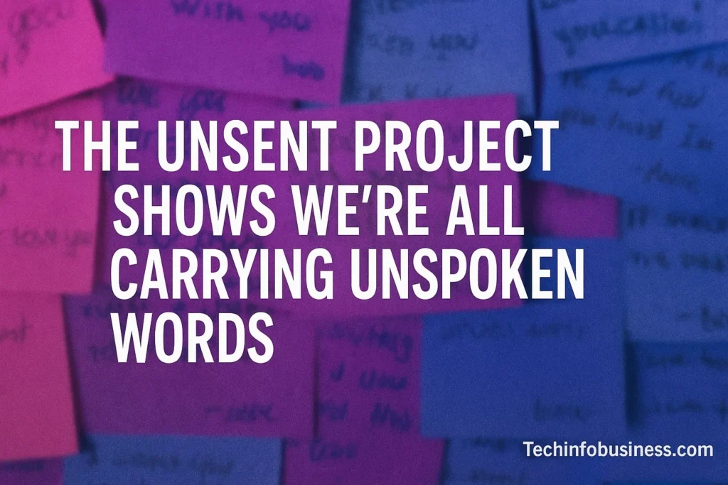 The Unsent Project Shows We’re All Carrying Unspoken Words 1 The Unsent Project Shows We’re All Carrying Unspoken Words