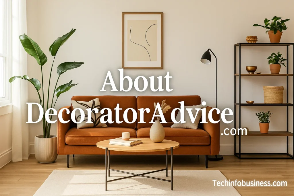 About DecoratorAdvice .com | Your Trusted Home Décor Resource 1 About DecoratorAdvice .com