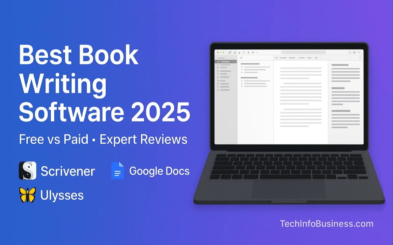 Best Book Writing Software 2025: Free & Paid Tools Compared - Tech Info ...