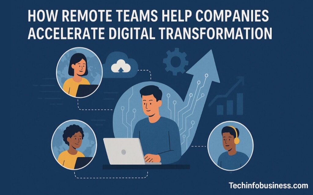 How Remote Teams Help Companies Accelerate Digital Transformation 1 How Remote Teams Help Companies Accelerate Digital Transformation