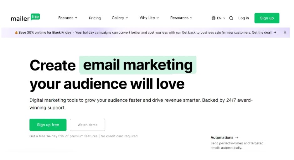 8 Best Email Marketing Platforms for Starting Your Business 4 8 Best Email Marketing Platforms for Starting Your Business