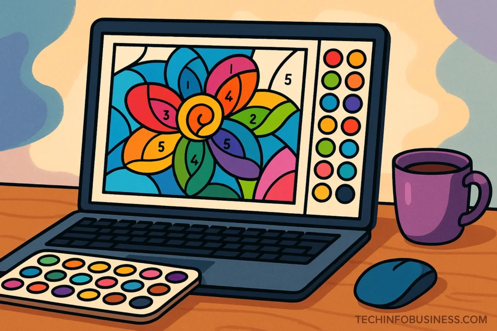 Tipps für Happy Color Coloring Book am PC Usitility