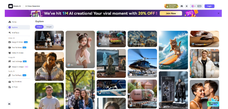 WonderShare Media.io: Best Text to AI to Create Unique Songs from Text with AI 