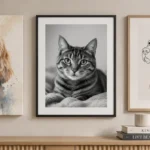 How to Turn Your Pet’s Photo Into Wall Art You Make Yourself
