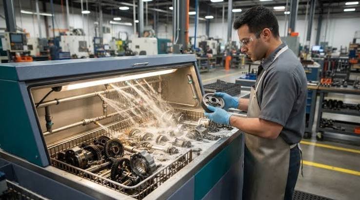 Checking Cleaning Compatibility Before Changing an Industrial Component